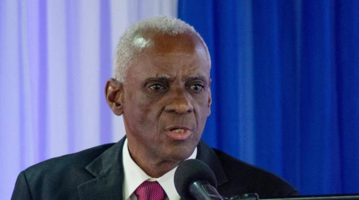 Edgard Leblanc Fils, el nuevo jefe del consejo de transición de Haití.