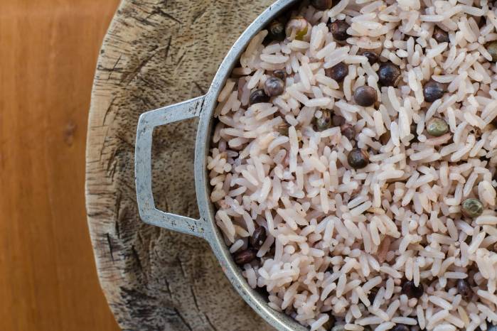Arroz con guandú, preferido de la época Arroz con guandú, preferido de la época