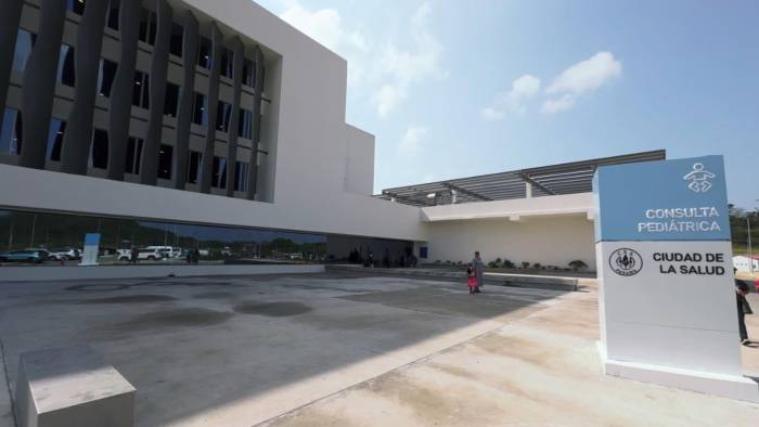 Nuevo edificio para consultas pediátricas en la Ciudad de la Salud. Nuevo edificio para consultas pediátricas en la Ciudad de la Salud.