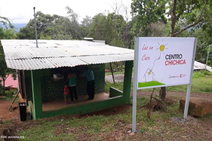 Uno de los centros de ‘Luz en casa’ establecidos en las comunidades de la comarca. Uno de los centros de ‘Luz en casa’ establecidos en las comunidades de la comarca.