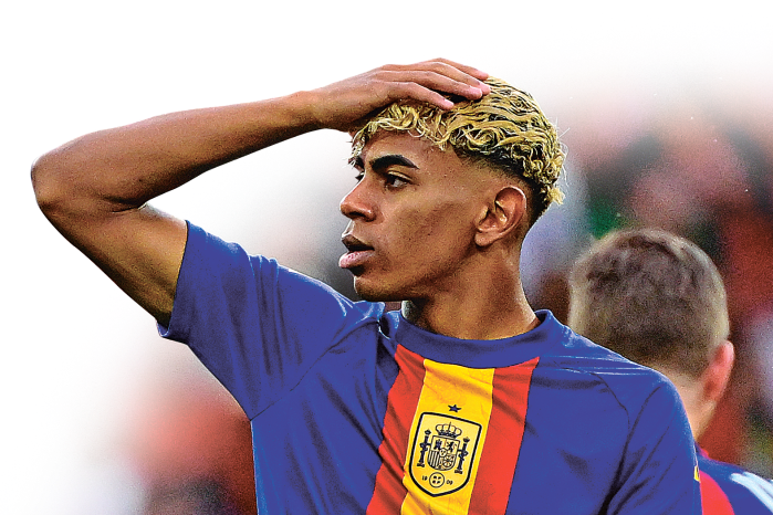 El delantero de la selección de España y del FC Barcelona, Lamine Yamal. El delantero de la selección de España y del FC Barcelona, Lamine Yamal.