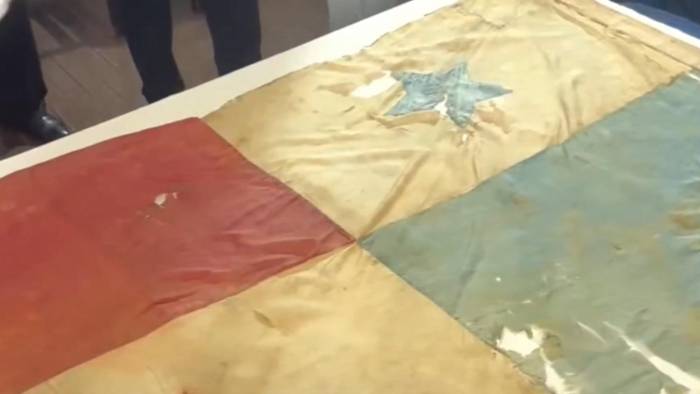 ‘Bandera herida’ | Su restauración se extenderá por 18 meses en España ‘Bandera herida’ | Su restauración se extenderá por 18 meses en España