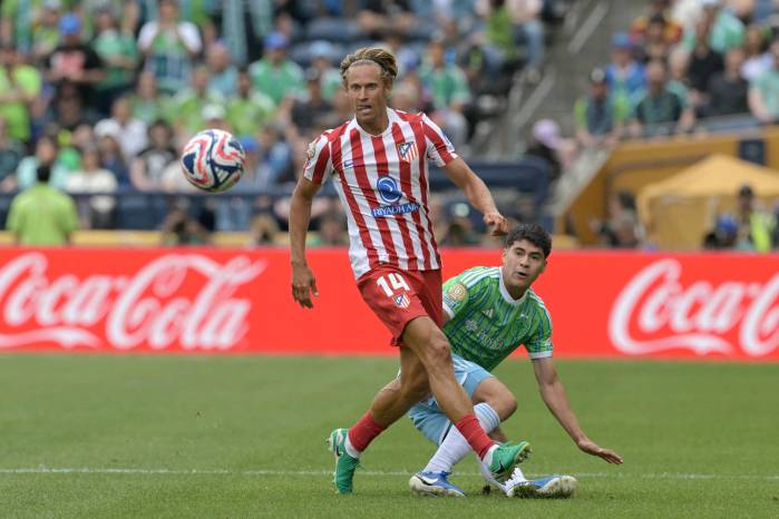 El jugador del Atlético de Madrid, Marcos Llorente. El jugador del Atlético de Madrid, Marcos Llorente.