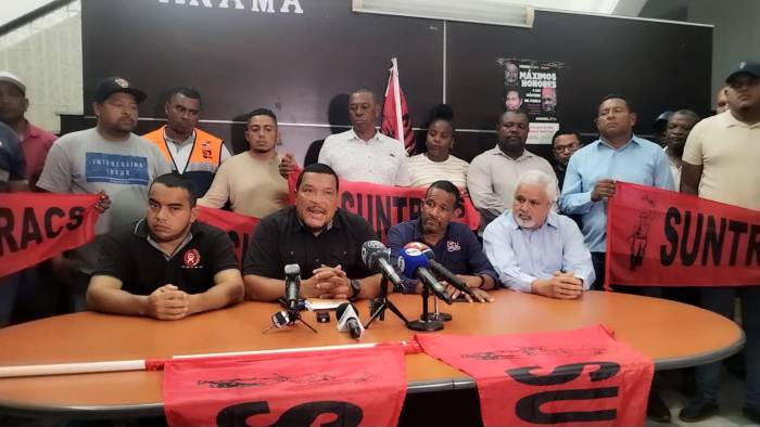 Yemir Córdoba, dirigente de Suntracs, llamó los mimbros del sindicato a cerrar filas frente las presiones de Mulino. Yemir Córdoba, dirigente de Suntracs, llamó los mimbros del sindicato a cerrar filas frente las presiones de Mulino.