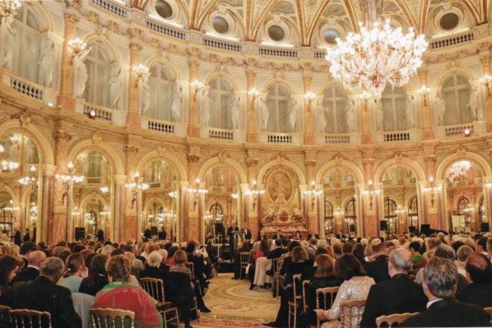 La ceremonia de reconocimiento se celebró en el hotel Intercontinental Paris Le Grand. La ceremonia de reconocimiento se celebró en el hotel Intercontinental Paris Le Grand.