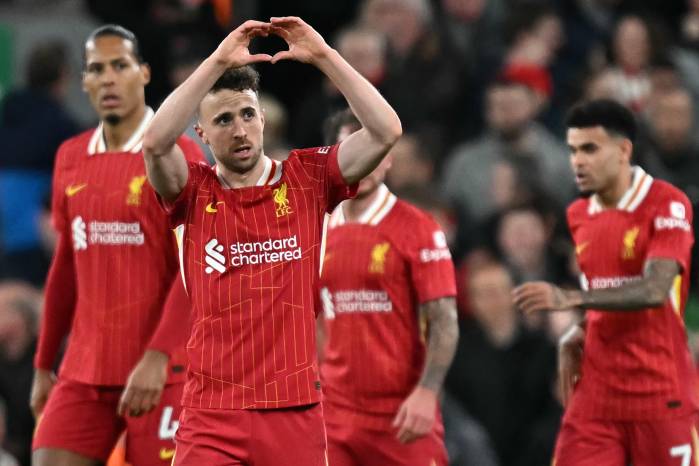 El futbolista del Liverpool, Diogo Jota. El futbolista del Liverpool, Diogo Jota.