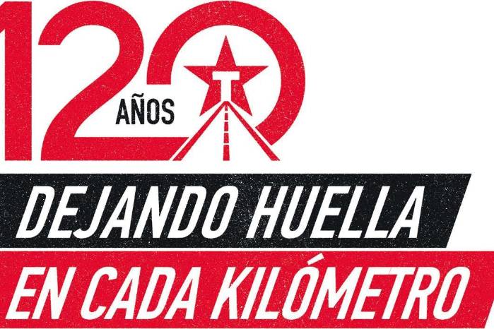 120 años dejando huella en cada kilómetro 120 años dejando huella en cada kilómetro