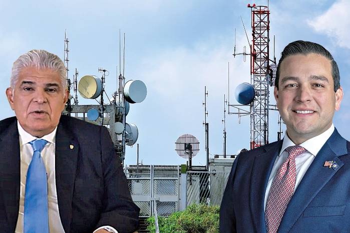 José Raúl Mulino y Kevin Marino Cabrera. José Raúl Mulino y Kevin Marino Cabrera.