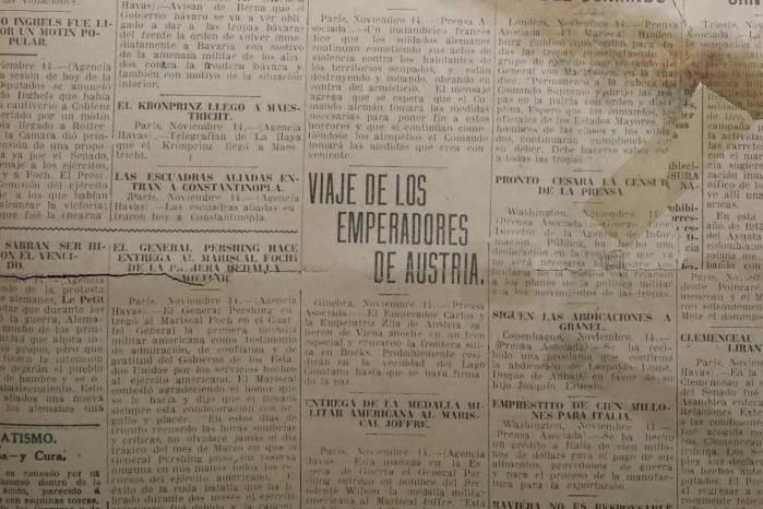 Otras notas del 15 de noviembre de 1918. Otras notas del 15 de noviembre de 1918.