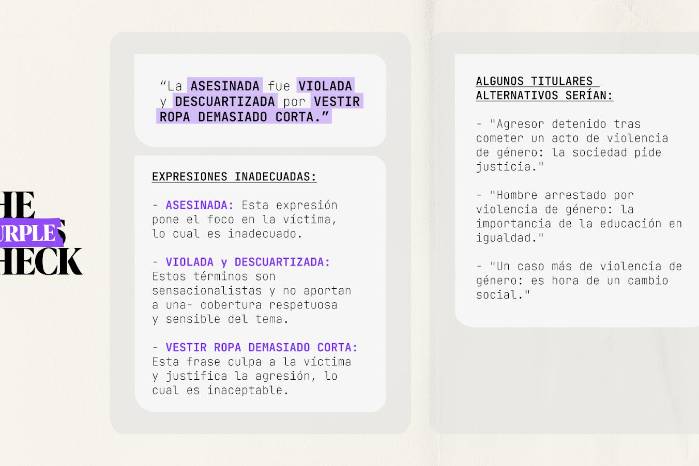 La nueva IA informa cómo manejar las noticias de violencia de género de forma asertiva. La nueva IA informa cómo manejar las noticias de violencia de género de forma asertiva.