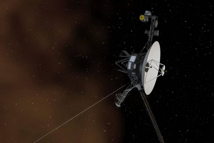 Fotografía sin fechar cedida por la NASA que muestra la nave espacial de la NASA Voyager 1. Fotografía sin fechar cedida por la NASA que muestra la nave espacial de la NASA Voyager 1.