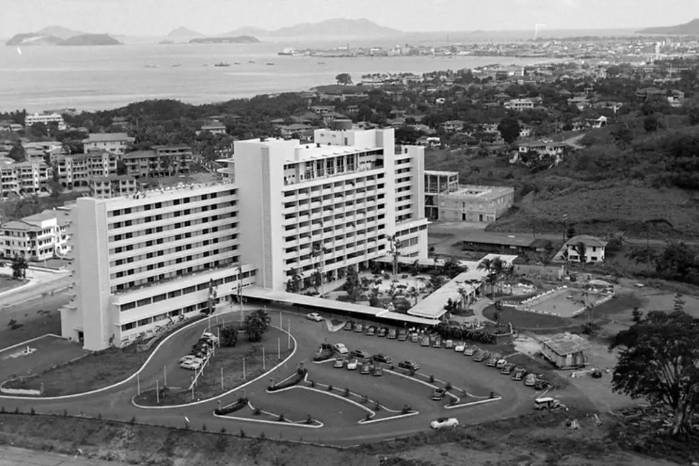 Hotel El Panamá, el año de su inauguración (1951). Hotel El Panamá, el año de su inauguración (1951).