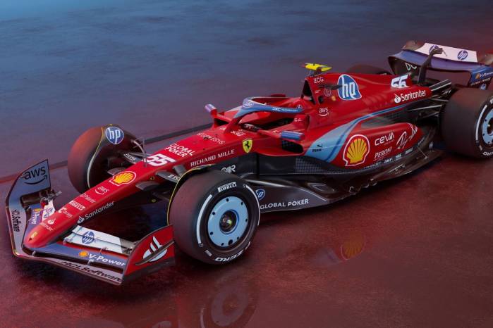 El monoplaza que utilizará Ferrari en el GP de Miami. El monoplaza que utilizará Ferrari en el GP de Miami.