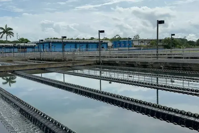 La planta potabilizadora Federico Conte abastece de agua a Panamá y San Miguelito. La planta potabilizadora Federico Conte abastece de agua a Panamá y San Miguelito.