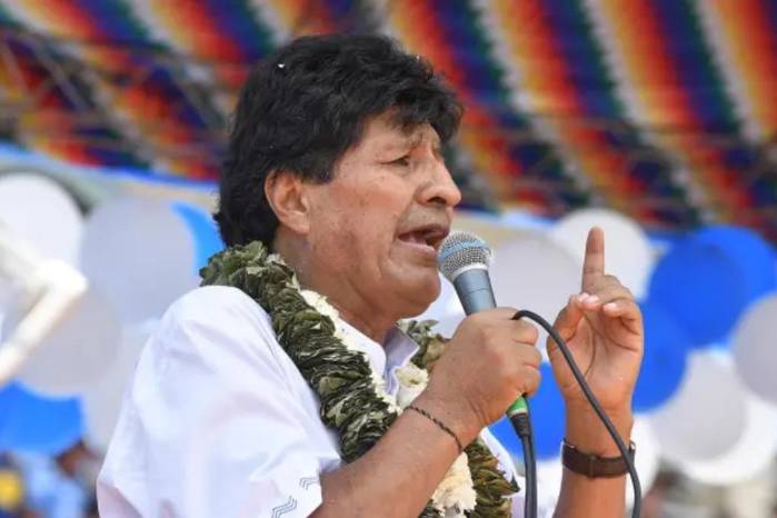 El expresidente Evo Morales asegura que sufre una persecución política. El expresidente Evo Morales asegura que sufre una persecución política.