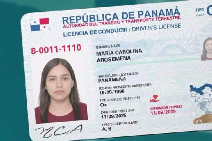 Nuevo diseño de la licencia física de conducir en Panamá. Nuevo diseño de la licencia física de conducir en Panamá.