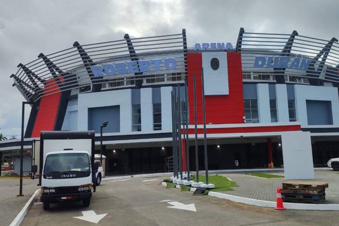 Arena Roberto Durán en la Ciudad Deportiva Irving Saladino. Arena Roberto Durán en la Ciudad Deportiva Irving Saladino.