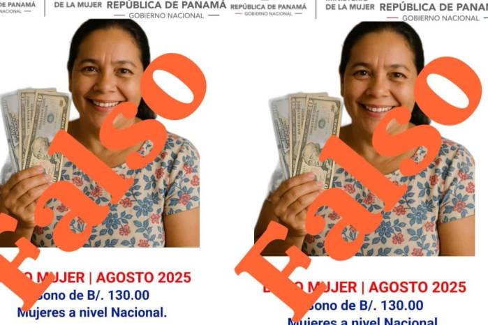No existe ningún bono económico de $130 dirigido a mujeres, así lo aclaró el Ministerio de la Mujer. No existe ningún bono económico de $130 dirigido a mujeres, así lo aclaró el Ministerio de la Mujer.