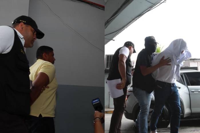 Luis Oliva y Budy Attie fueron aprehendidos este miércoles 27 de agosto. Luis Oliva y Budy Attie fueron aprehendidos este miércoles 27 de agosto.
