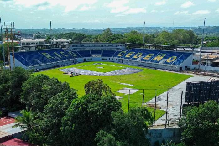 Vista al estadio Juan Miguel ‘Rico’ Cedeño, en la provincia de Herrera. Vista al estadio Juan Miguel ‘Rico’ Cedeño, en la provincia de Herrera.