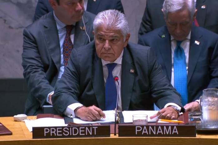 José Raúl Mulino encabeza el encuentro de alto nivel sobre seguridad marítima en el Consejo de Seguridad de la ONU. José Raúl Mulino encabeza el encuentro de alto nivel sobre seguridad marítima en el Consejo de Seguridad de la ONU.