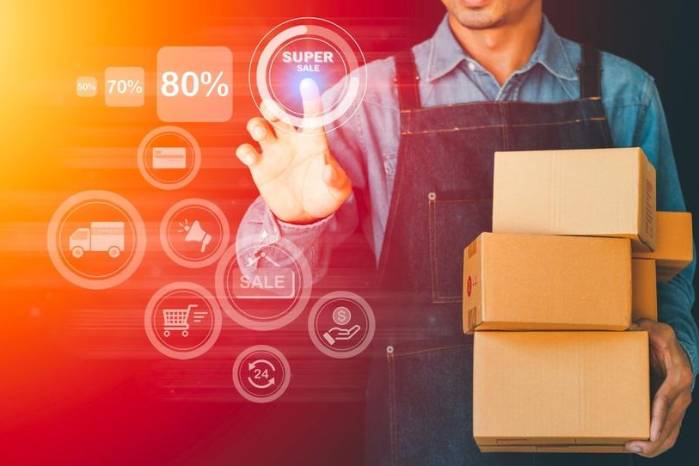 El comercio de mercancías es medido en promedio con las exportaciones e importaciones. El comercio de mercancías es medido en promedio con las exportaciones e importaciones.