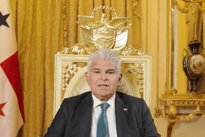 José Raúl Mulino, presidente de la República. José Raúl Mulino, presidente de la República.