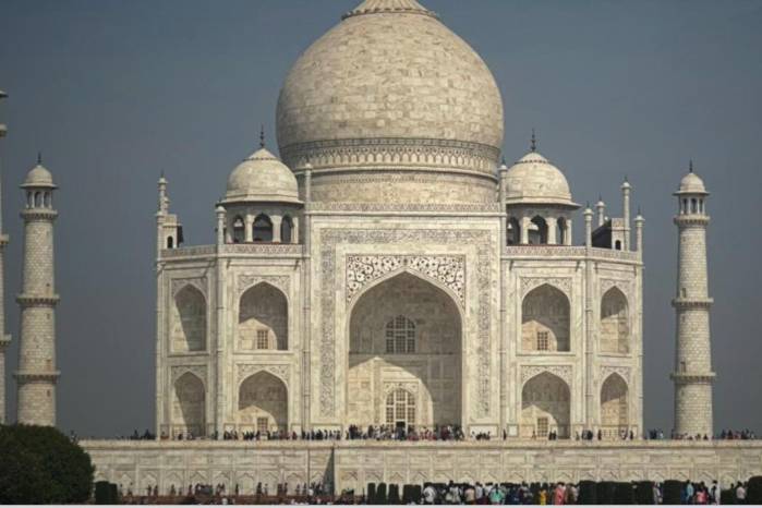 El Taj Mahal es un símbolo de la rica historia de la India. El Taj Mahal es un símbolo de la rica historia de la India.