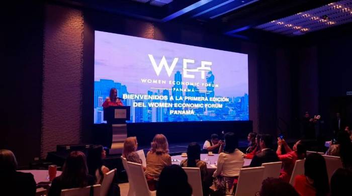Inauguración del Women Economic Forum (WEF) Panamá 2024.
