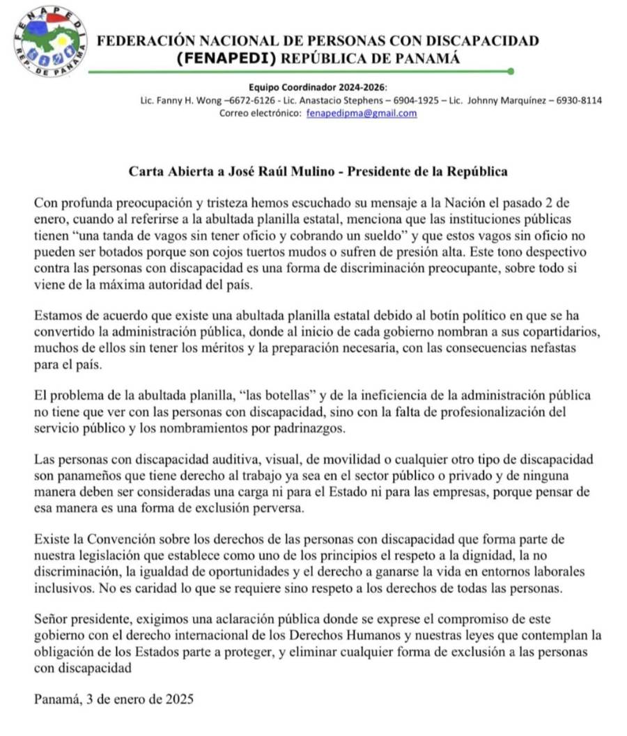 Comunicado oficial del Fenadepi. Comunicado oficial del Fenadepi.