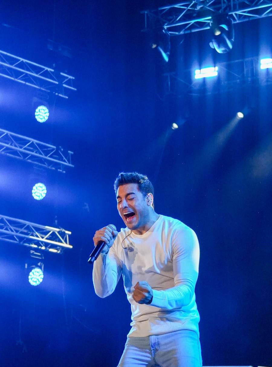 El repertorio de canciones incluyó Un viaje a todas partes y 100 años. El repertorio de canciones incluyó Un viaje a todas partes y 100 años.