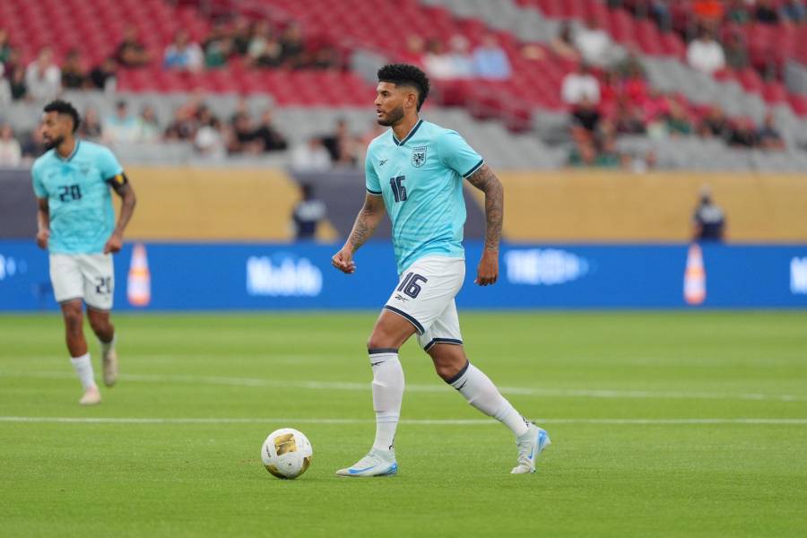 Andrés Andrade durante el partido frente a Honduras. Andrés Andrade durante el partido frente a Honduras.