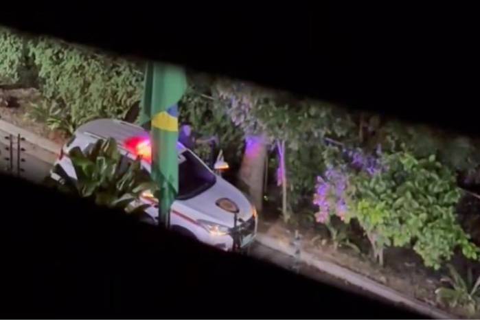 Urruchurtu publicó un video tomado desde la ventana de la residencia. Urruchurtu publicó un video tomado desde la ventana de la residencia.