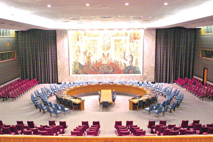 Sala del Consejo de Seguridad de Naciones Unidas. Sala del Consejo de Seguridad de Naciones Unidas.