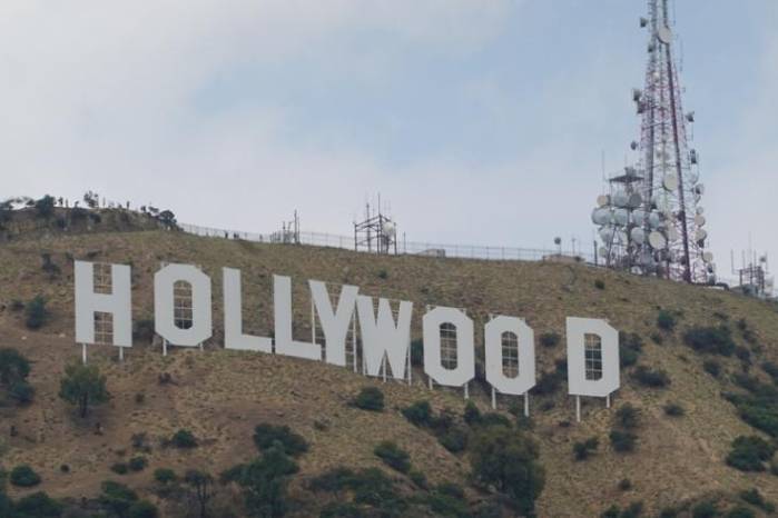 El famoso cartel de Hollywood cumple su primer centenario desde su creación en 1923. El famoso cartel de Hollywood cumple su primer centenario desde su creación en 1923.