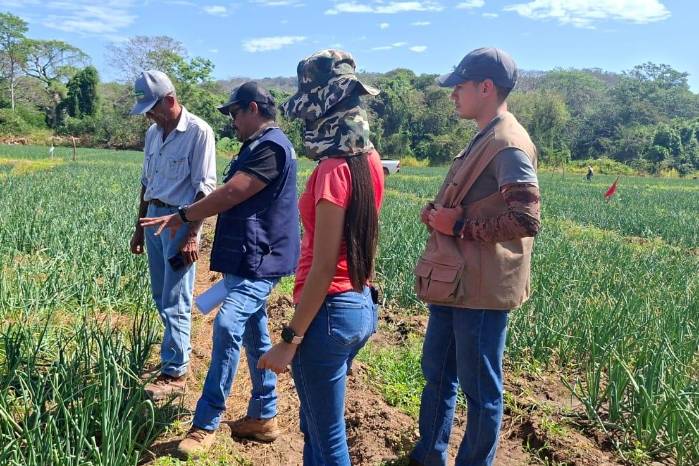 Visita técnica en fincas del Arco Seco.