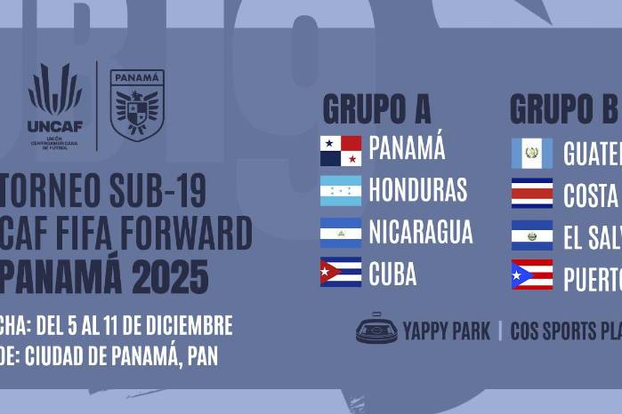 Por primera vez en la historia de la Unión Centroamericana de Fútbol (UNCAF), el Torneo UNCAF FIFA Forward, reservado para las selecciones masculinas de Centroamérica en la categoría Sub-19, llega a Panamá.