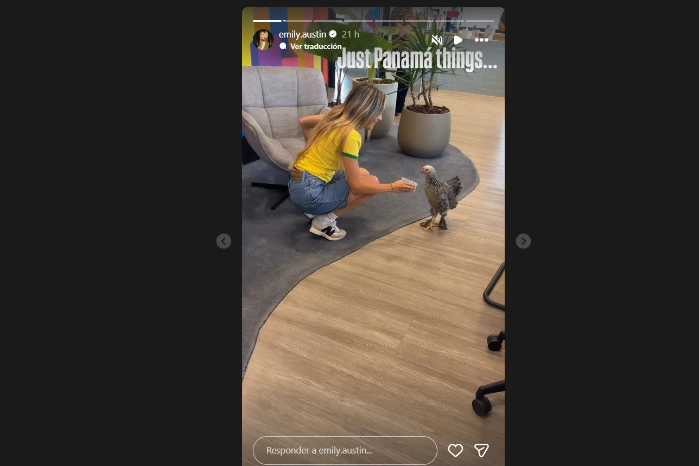 ¿Quién es Emily Austin, la acompañante del alcalde Mayer Mizrachi en un evento de la Embajada de Estados Unidos?