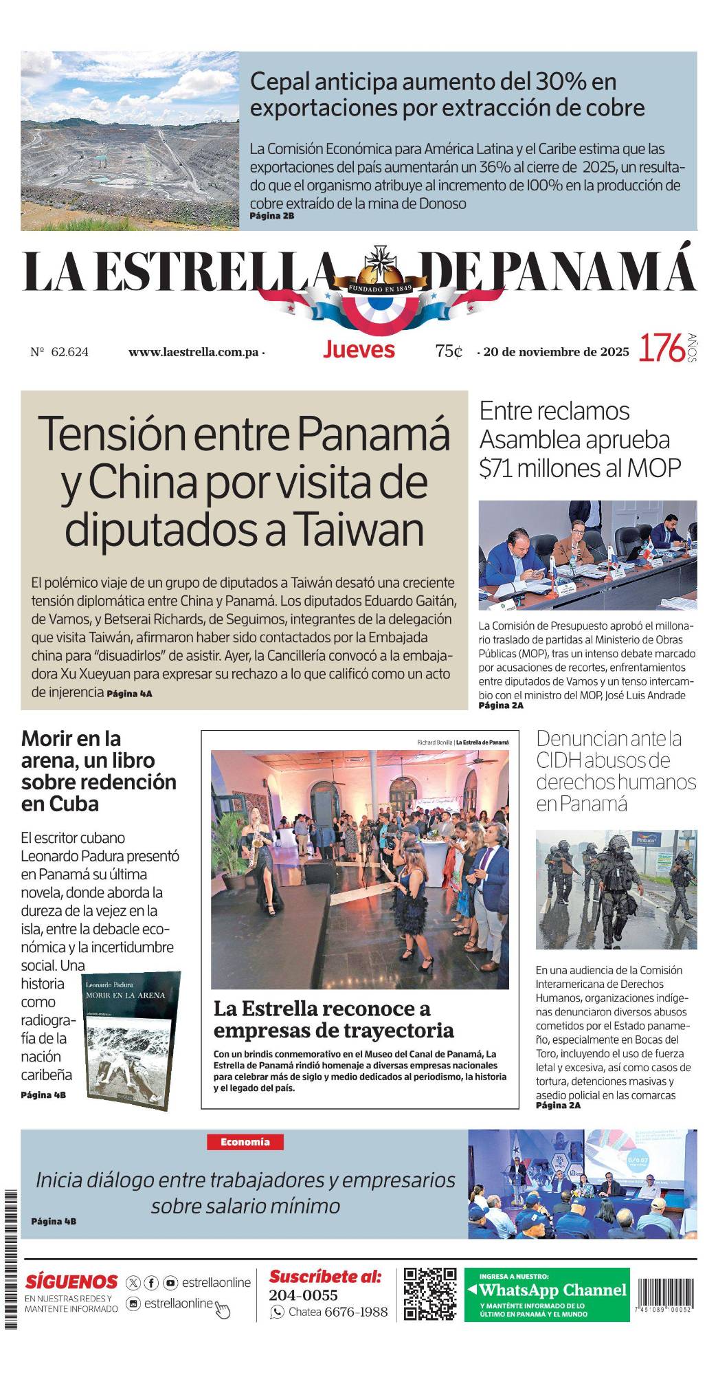 La Llorona del 20 de noviembre de 2025