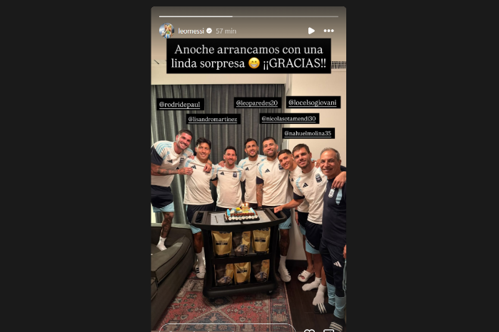 Messi celebra 39 años rodeado del cariño de Argentina en pleno Mundial 2026