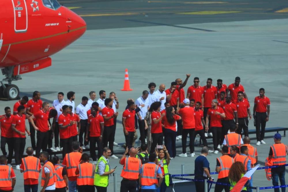 En una presentación muy emotiva en el Aeropuerto Internacional de Tocumen, el equipo tuvo la oportunidad de despedirse por última vez ante los medios y fanáticos que estuvieron presentes en el evento.