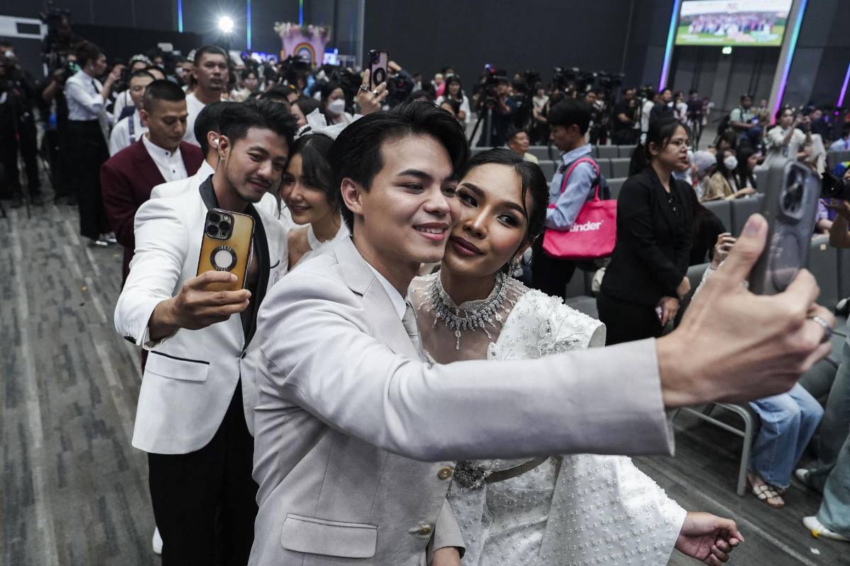 Cerca de 2.000 parejas LGTB+ se casan en Tailandia al regir el matrimonio igualitario