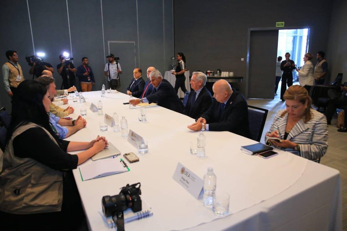 Mulino ante la OEA: &lsquo;Soy un candidato en firme para elecciones del domingo&rsquo; 