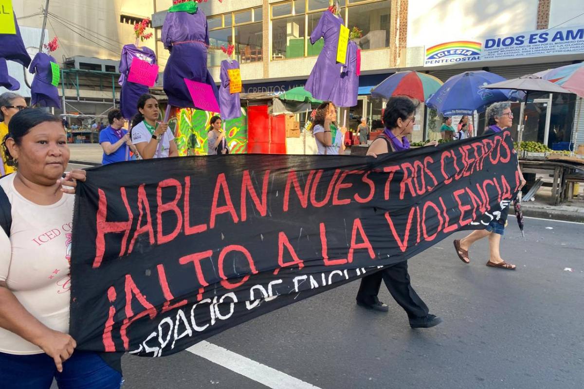 Contra la violencia y las param&eacute;tricas en la CSS, el reclamo de las mujeres 
