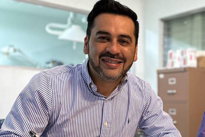 El alcalde de David, Joaquín De León.