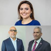 De izq. a der.: Alberto Ostía Pérez, Candice Herrera y Hamed Tuñón.