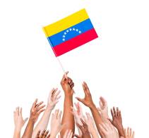 Ilustración de la bandera de Venezuela.