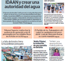 Portada del impreso del 3 de agosto de 2026