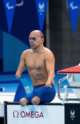 El nadador mallorquín Xavi Torres