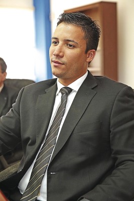 Gean Marc Córdoba, gerente general del Banco Hipotecario.